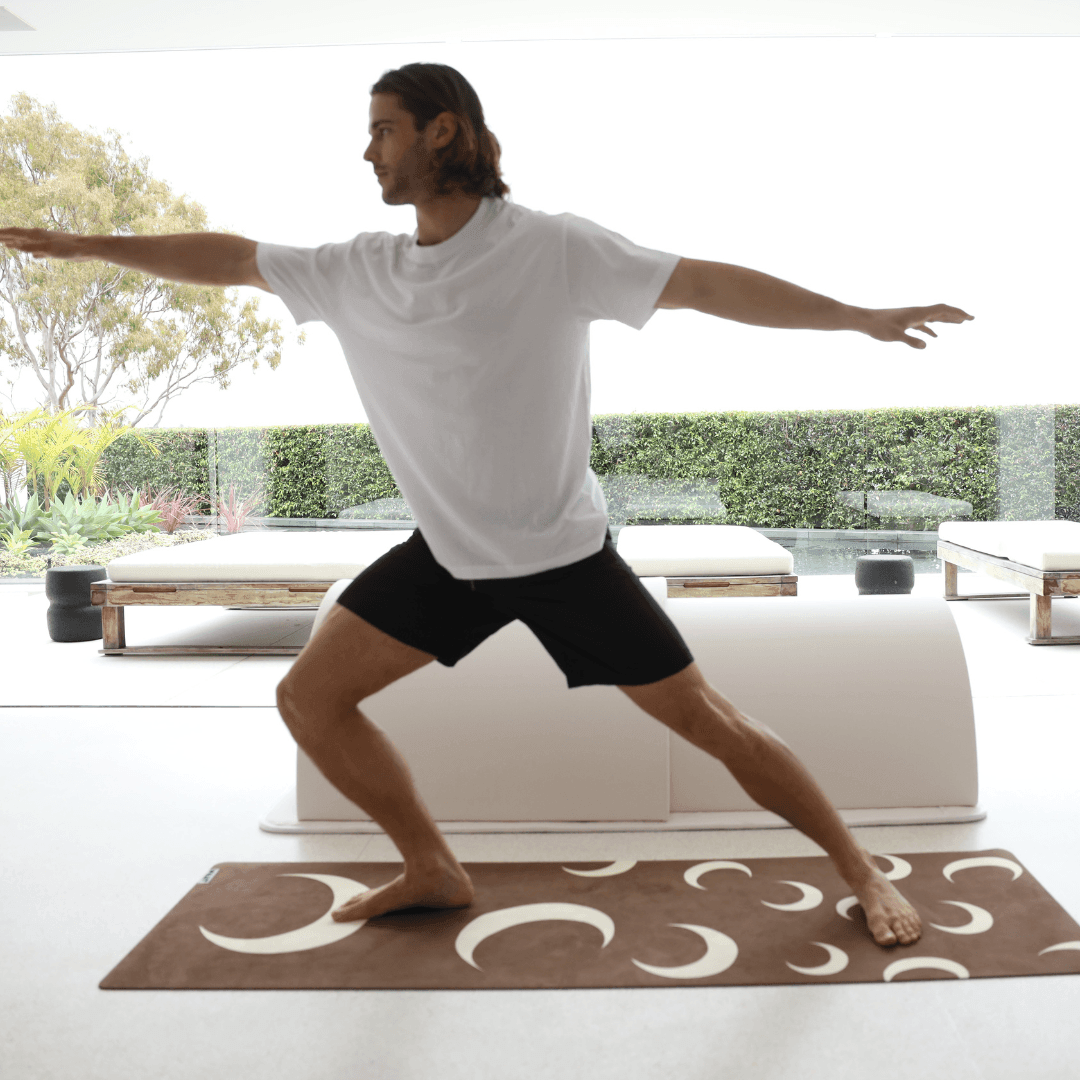 Sauna Dome - Yoga In Front Of Sauna Dome